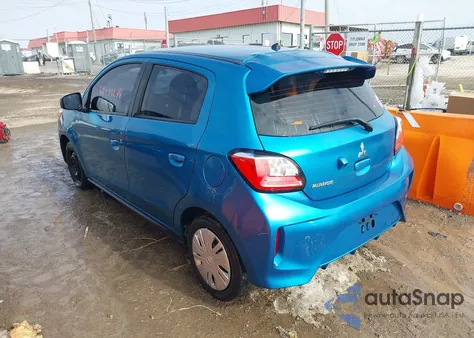 2021 Mitsubishi Mirage Carbonite Edition/Es/Le from USA, damaged, VIN ML32AUHJ6MH002565